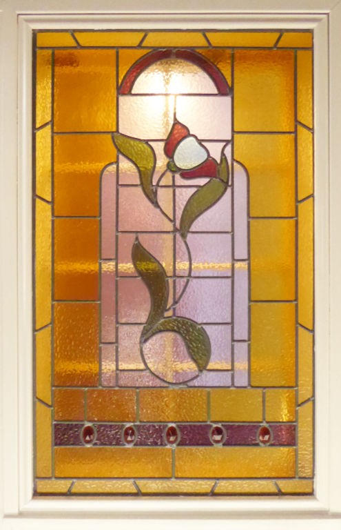 Stained Glass from the Excelsior Cafe